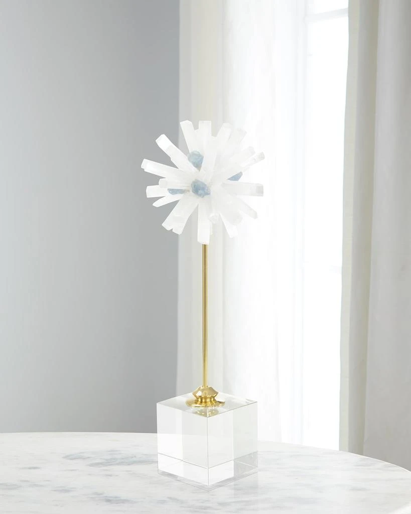 John Richard Selenite Starburst Sculpture II 1