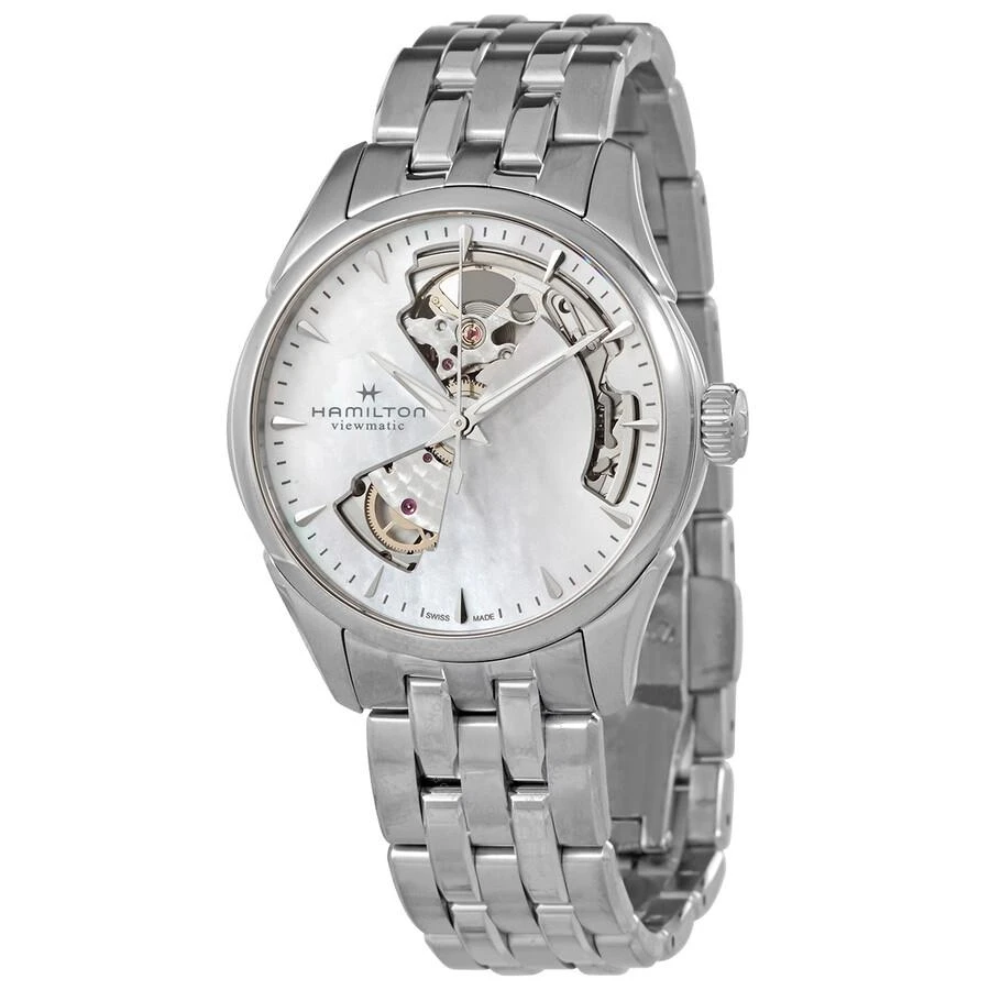 Hamilton Jazzmaster Open Heart Lady Automatic Watch H32215190 1