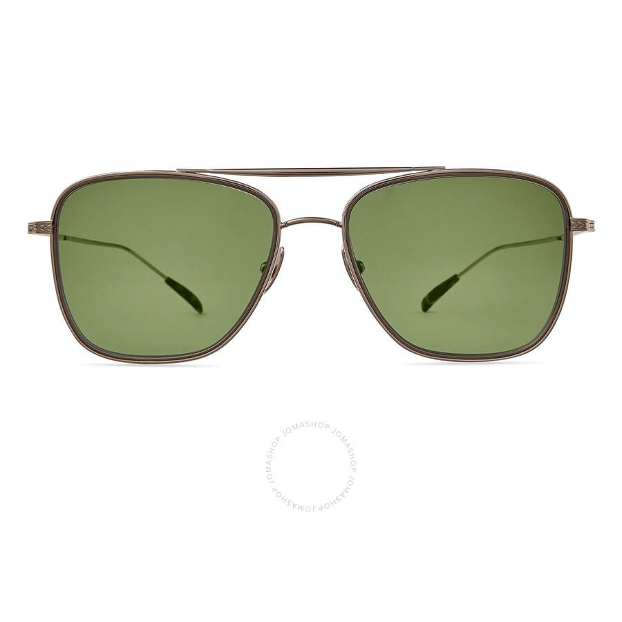 Mr. Leight NOVARRO S Maple Green Navigator Sunglasses ML4024 12KG-MPL/GRN 55