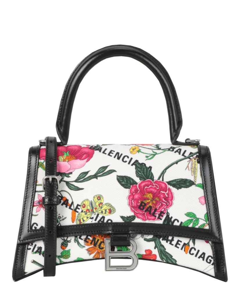 Gucci X Balenciaga Small Flora Hourglass Shoulder Bag