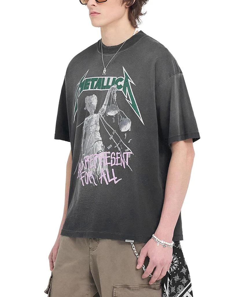 Represent Metallica Justice Graphic Tee 5