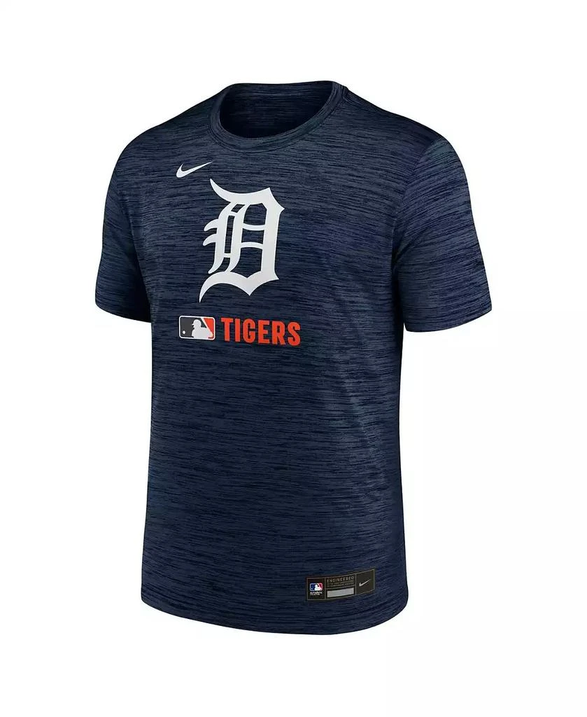 NIKE Men's Navy Detroit Tigers Authentic Collection Velocity Performance Practice T-Shirt 3