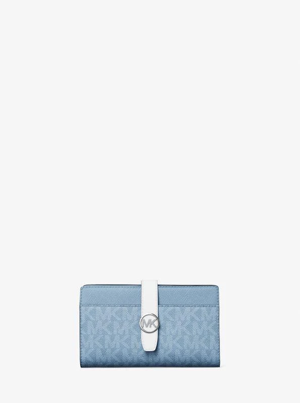 Michael Kors Greenwich Medium Signature Logo Wallet 1