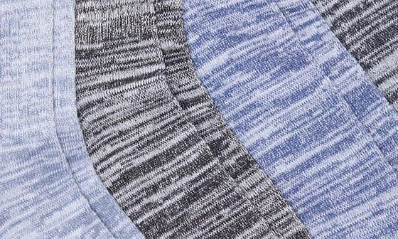 Nordstrom Assorted 5-Pack Color Tip Marl Quarter Socks 2