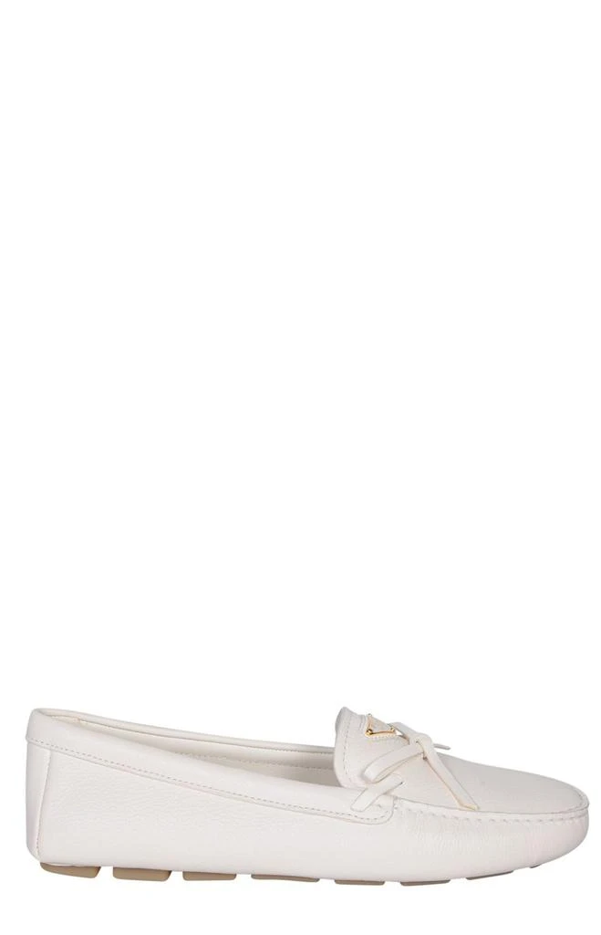 Prada Prada Triangle-Logo Slip-On Loafers 1