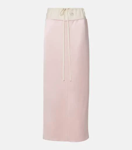 Khaite Chet satin maxi skirt 1