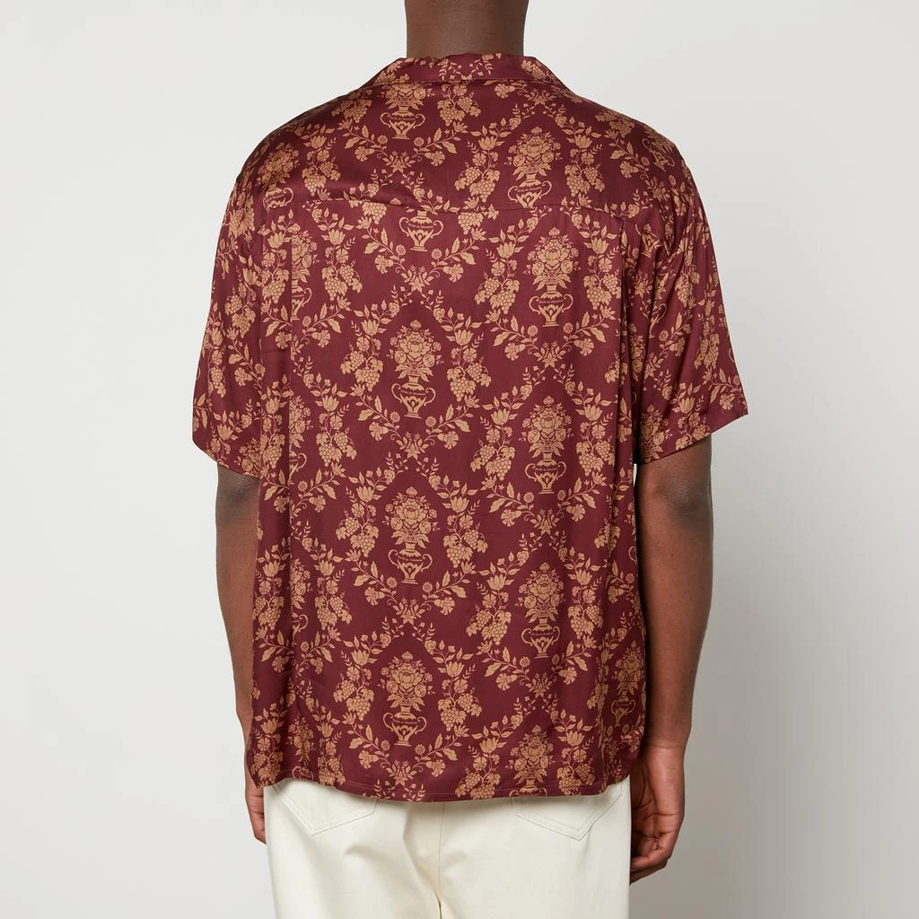 Drôle de Monsieur Drôle de Monsieur La Chemise Damas Printed Satin Shirt 2