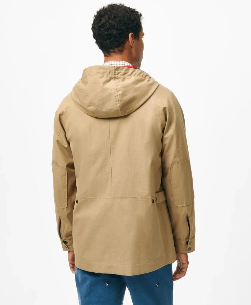 Brooks Brothers Dry Waxed Cotton Field Jacket with Hood 4