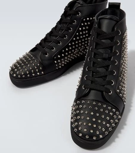 Christian Louboutin Louis Spikes leather sneakers 3