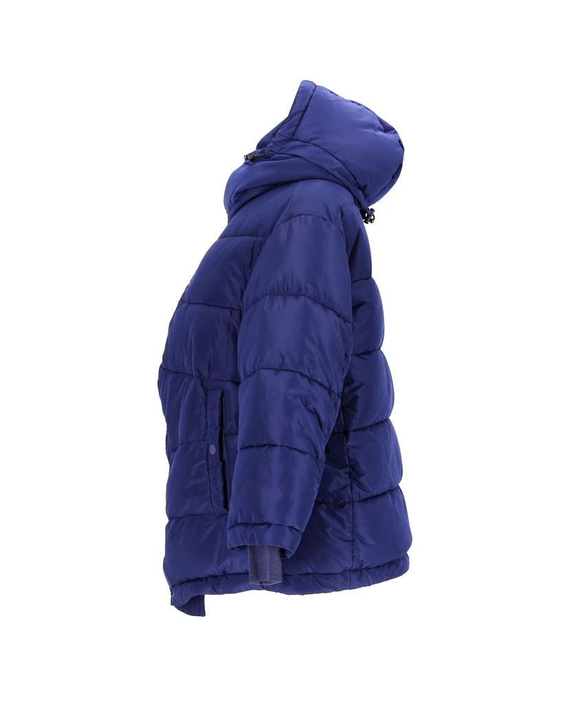 Balenciaga New Swing Puffer Jacket In Blue Polyester 2