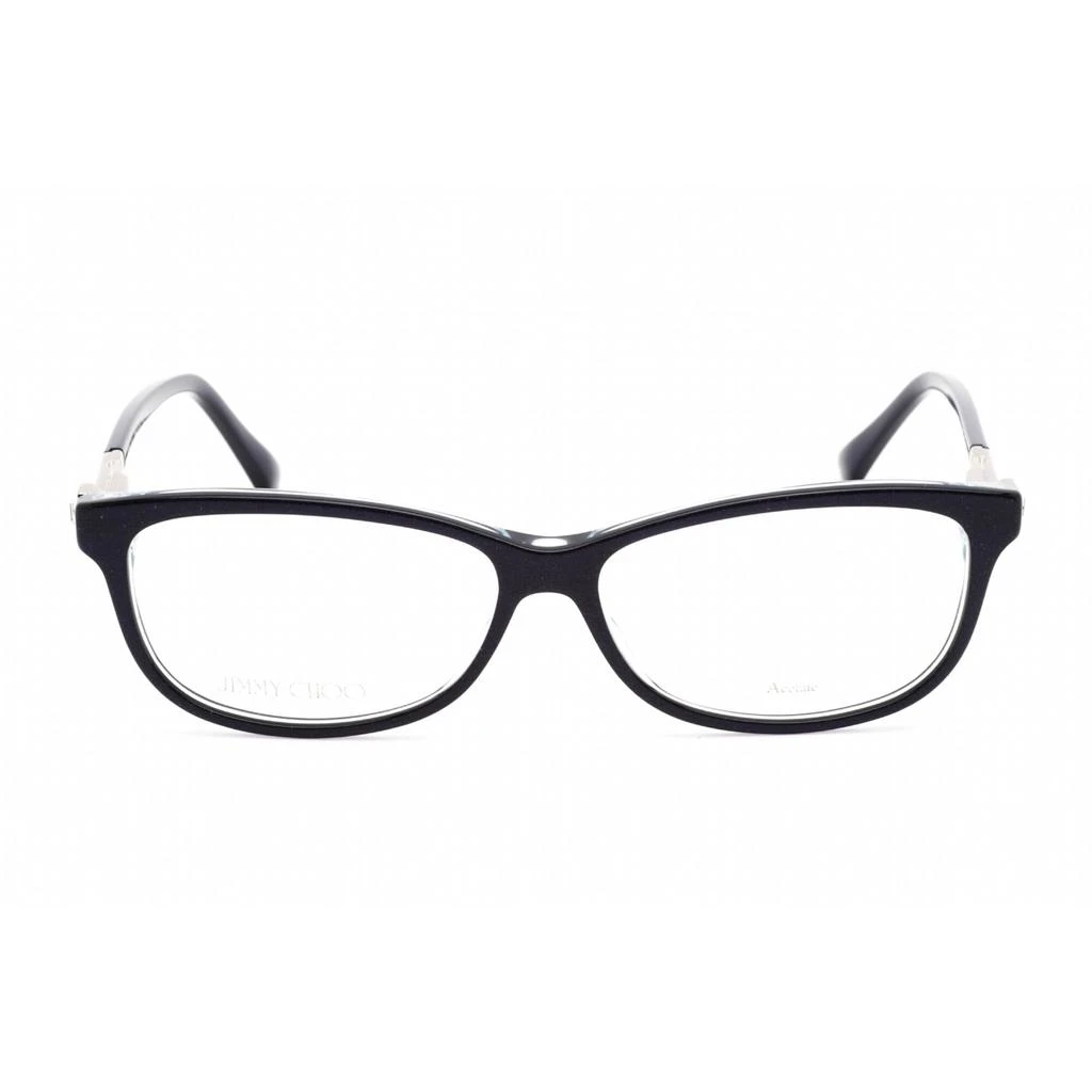 Jimmy Choo Jimmy Choo Women's Eyeglasses - Blue Glitter Plastic Cat Eye Frame | JC 273 0JOO 00 2