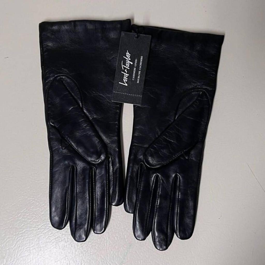 Lord&Taylor Lord & Taylor - Women's Cashmere Leather Gloves
