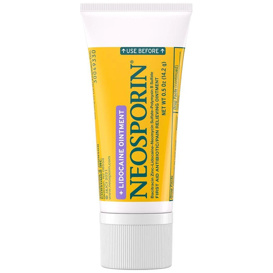 Neosporin Lidocaine Pain Relieving Antibiotic Ointment 8