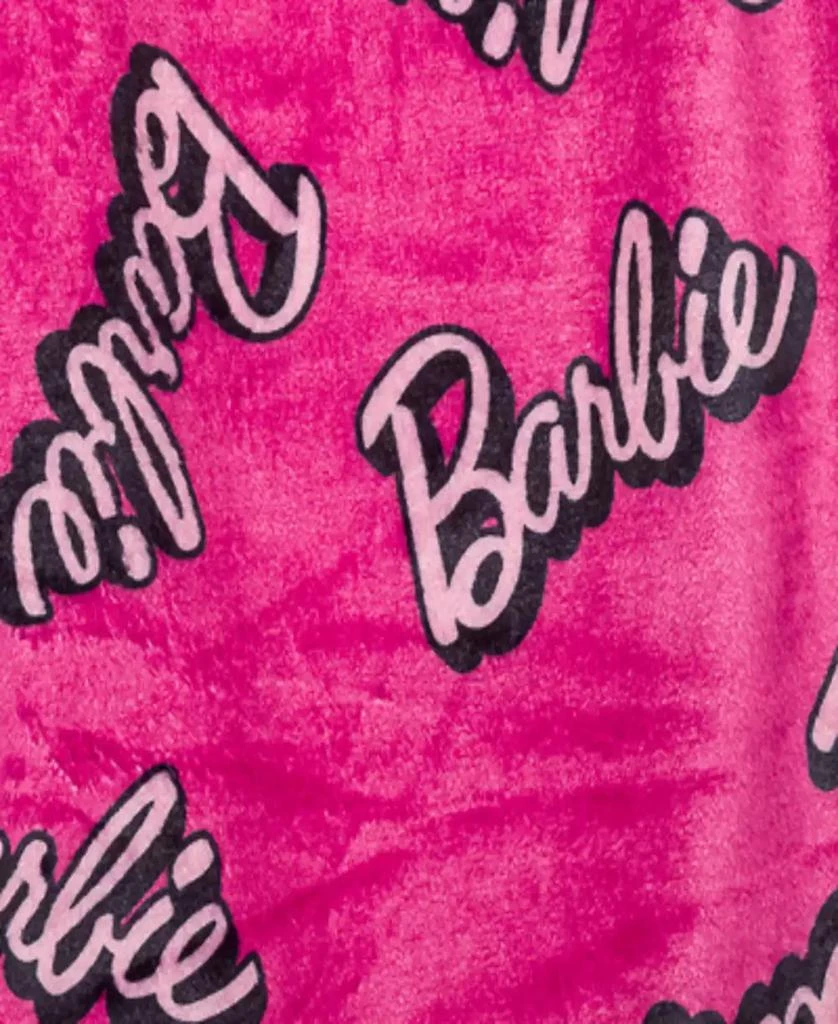 Barbie Big Girls logo Plush Lounge Pant 4