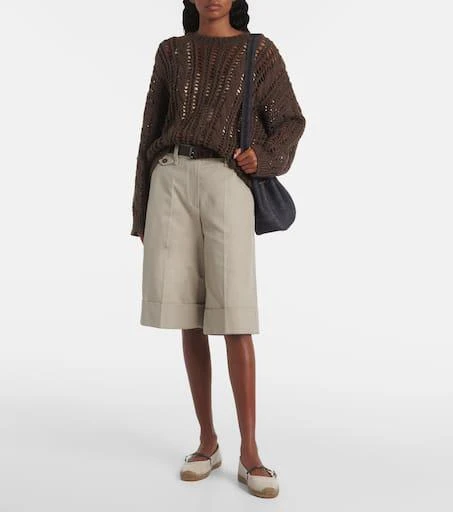 Brunello Cucinelli Monili suede espadrilles 3