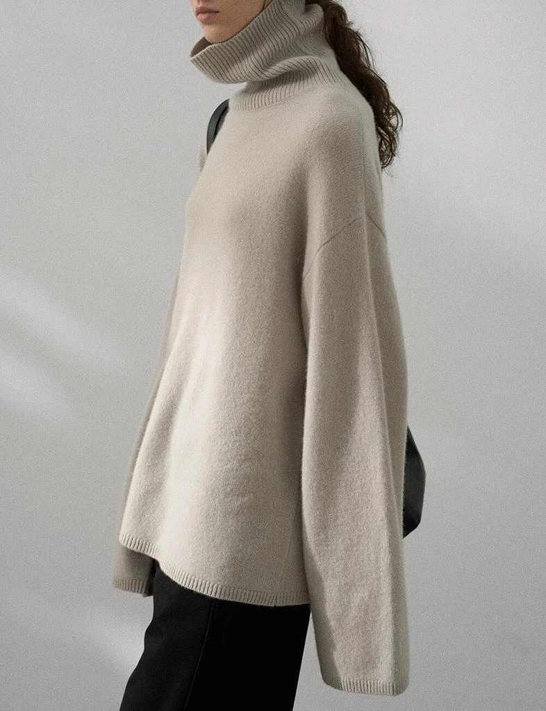 Pixie Market Soft Wool Turtleneck Sweater 5