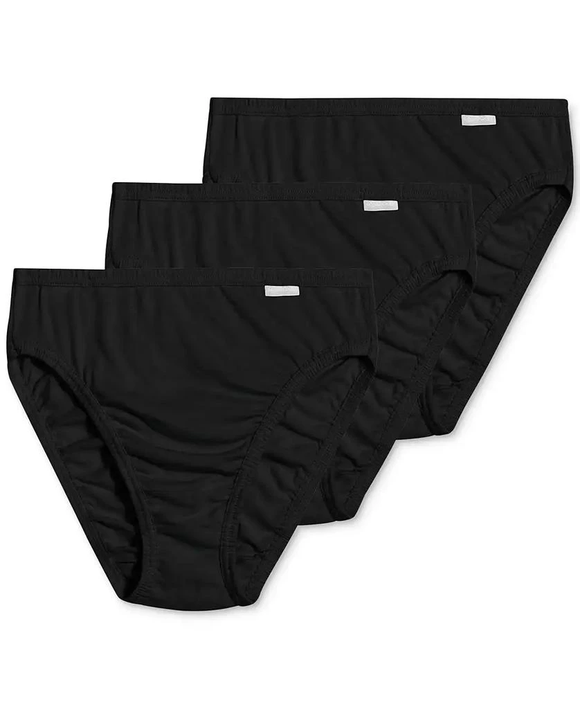 Jockey Elance French Cut 3 Pack Underwear 1485 1487, Extended Sizes 2