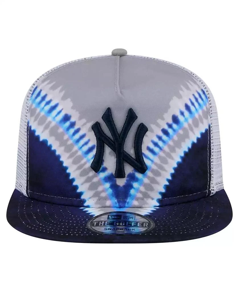 New Era Men's New York Yankees Tie-Dye Golfer Trucker Adjustable Hat 2