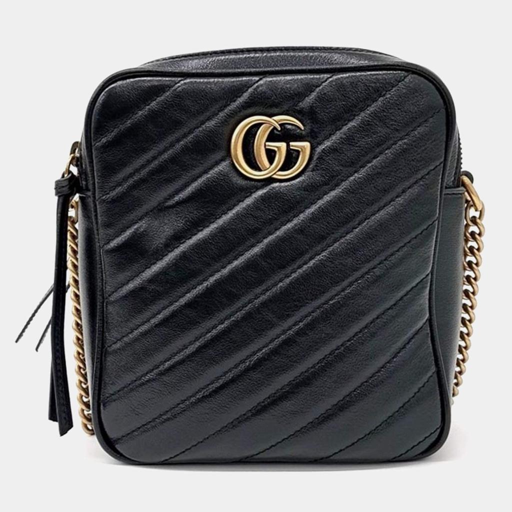 Gucci Gucci Marmont Chain Crossbody Bag - Crossbody Bags