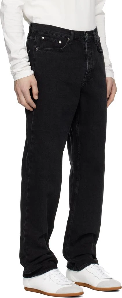 Black Ksubi Jeans Sale Men Pants Ksubi Chitch Leopard Patch Krow