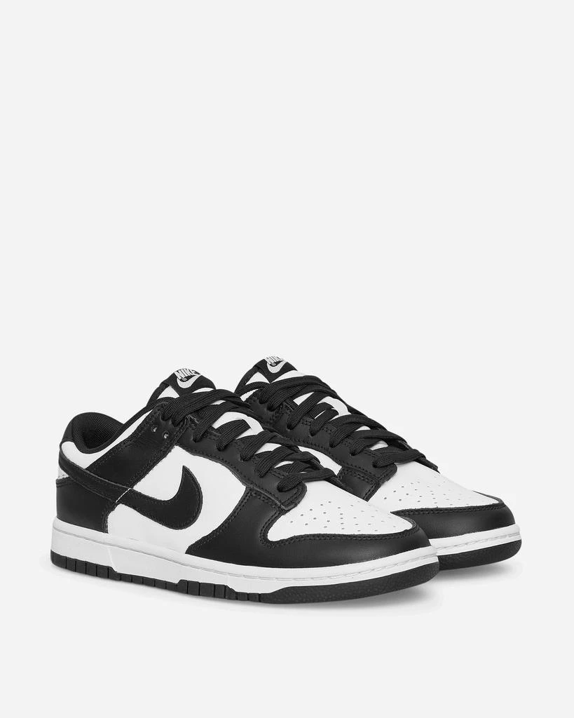 NIKE Women's Dunk Low Sneakers White / Black 3