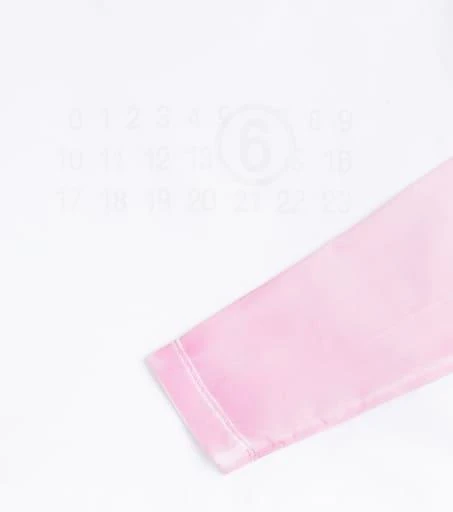 MM6 Logo cotton jersey top 3