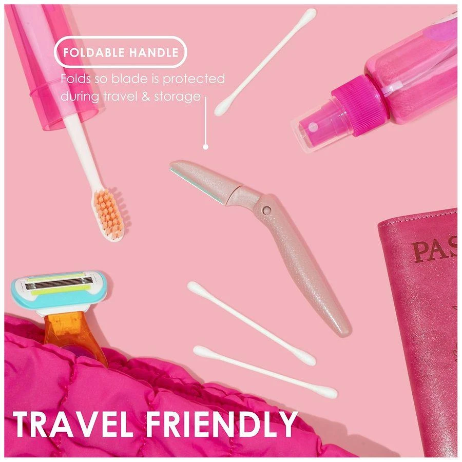 Japonesque Foldable Dermaplaner Facial Razors 4