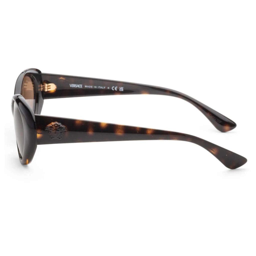 Versace Versace Women's Brown Oval Sunglasses 2