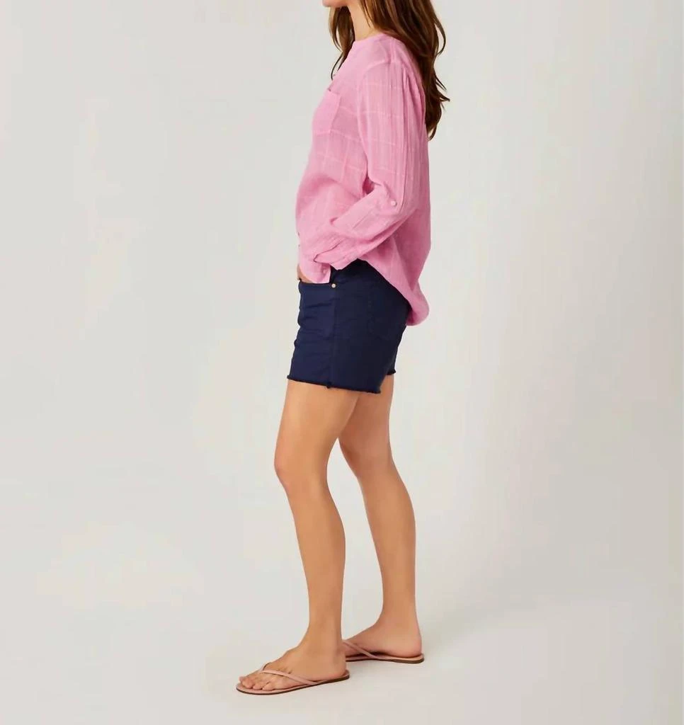 Carve Designs Oahu 4" Twill Short In Navy 3
