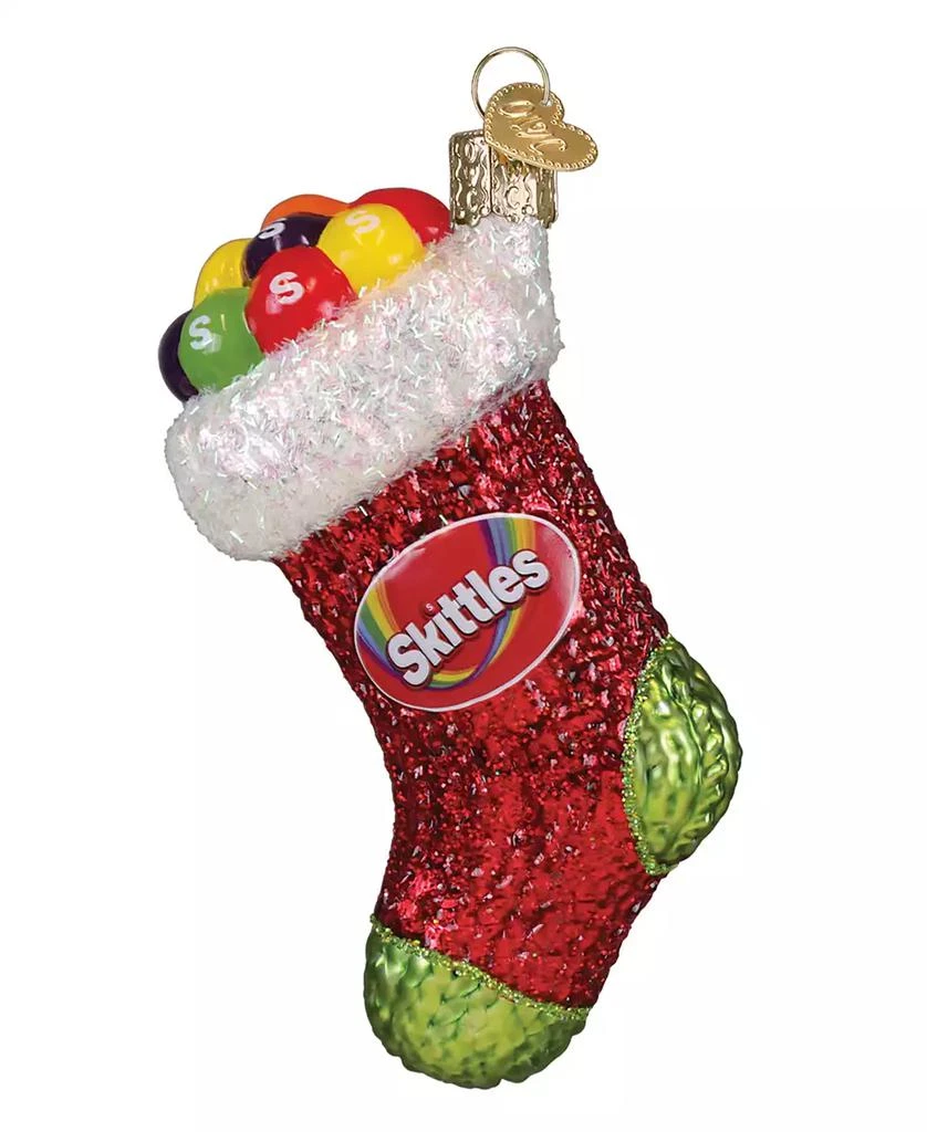 Old World Christmas 4.5" Mars Wrigley Candies Skittles Stocking Ornament 2