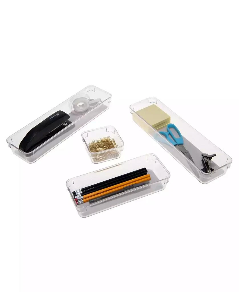 Simplify Multipurpose Drawer Organizers, 4 Pack 4