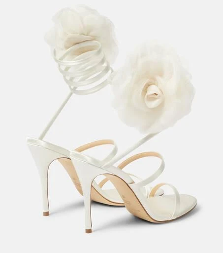 Magda Butrym Floral-appliqué sandals 3
