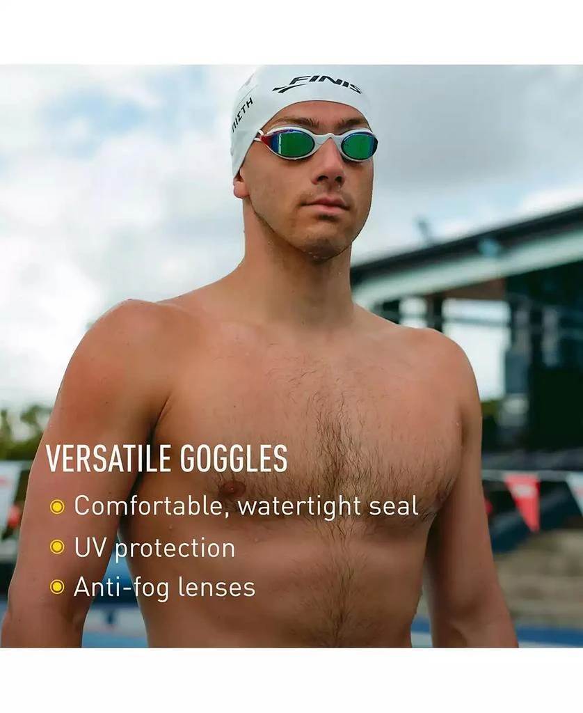 FINIS Circuit2 Goggle Red-Yellow Mirror 3