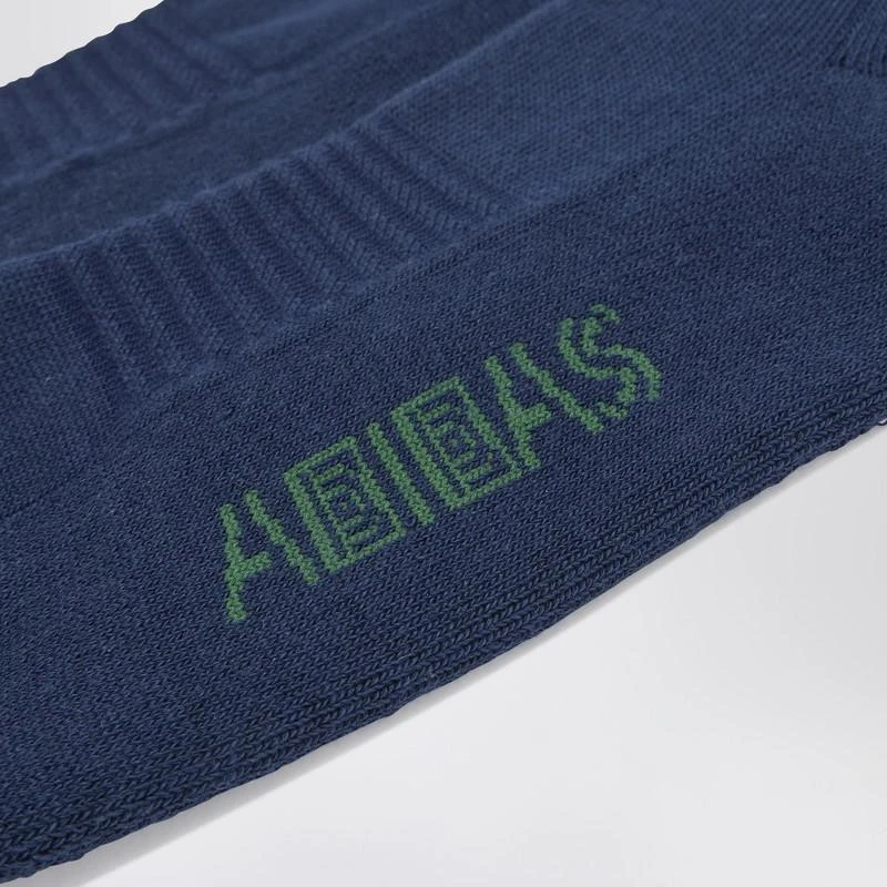 Adidas Blue socks with logo 3
