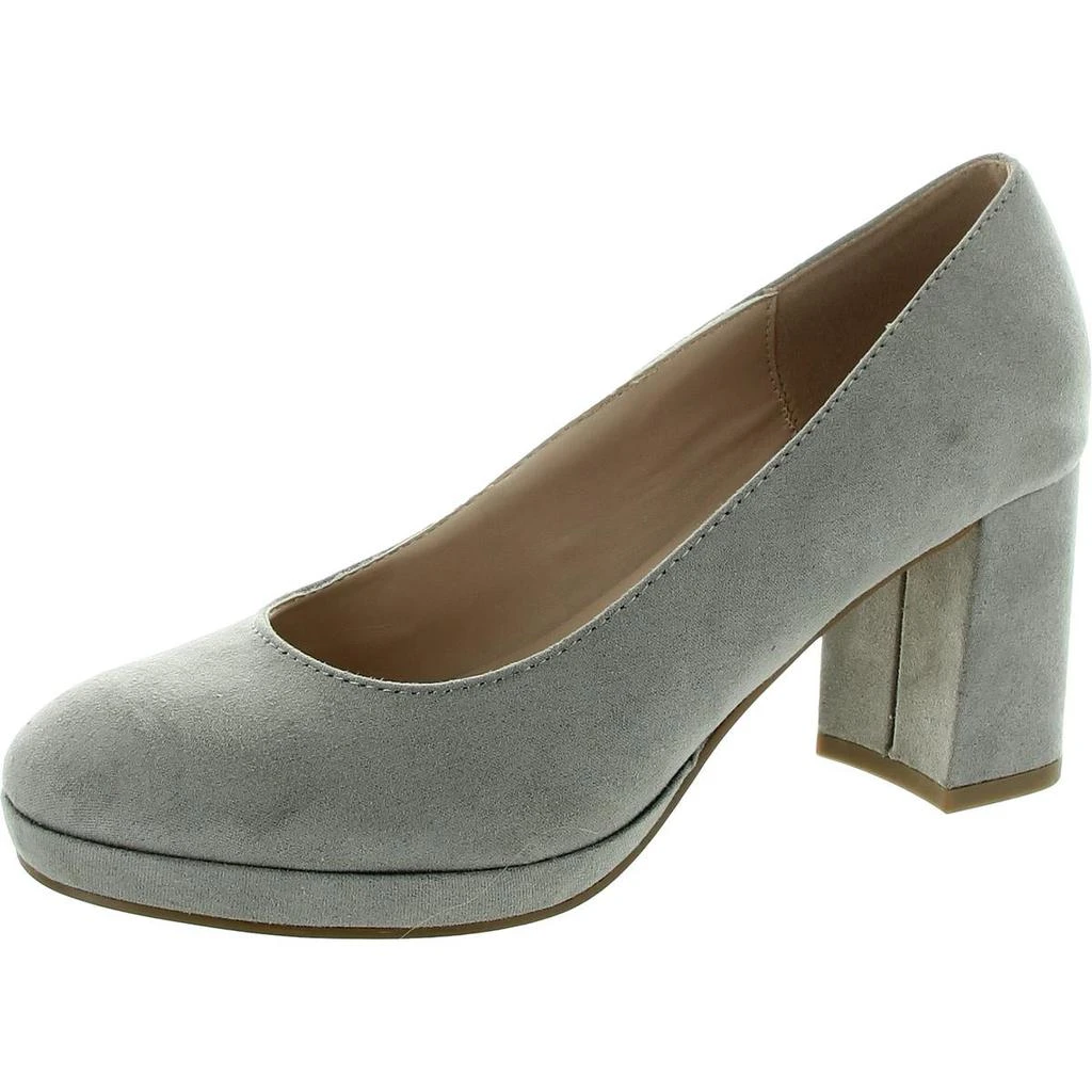 Bandolino Cooler Womens Faux Suede Slip-On Pumps 4