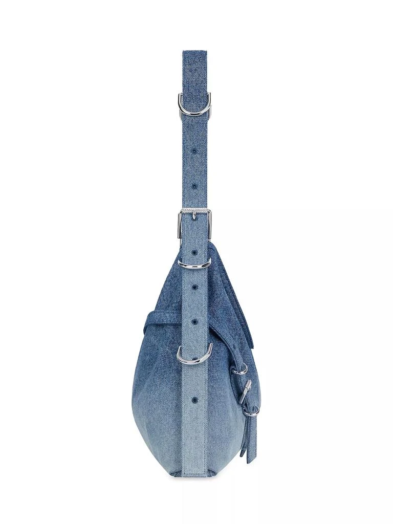 Givenchy Medium Voyou Hobo Bag in Gradient Denim 2