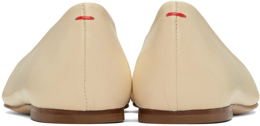 AEYDE Off-White Matti Ballerina Flats 2
