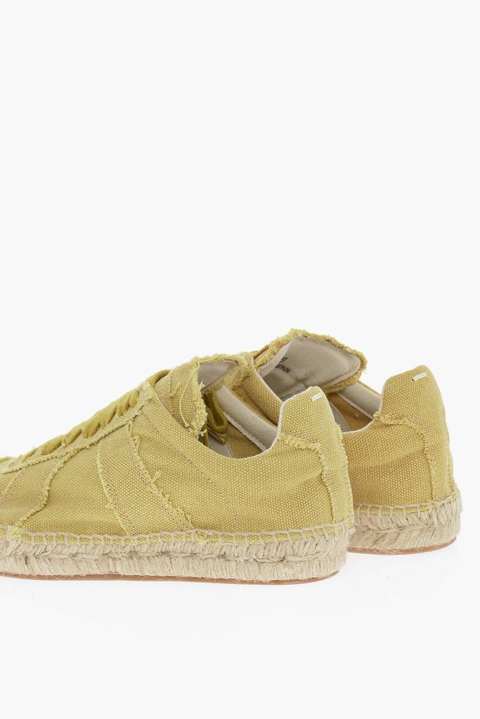 MAISON MARGIELA Maison Margiela MM22 Canvas Low Top Sneakers with Jute Detail