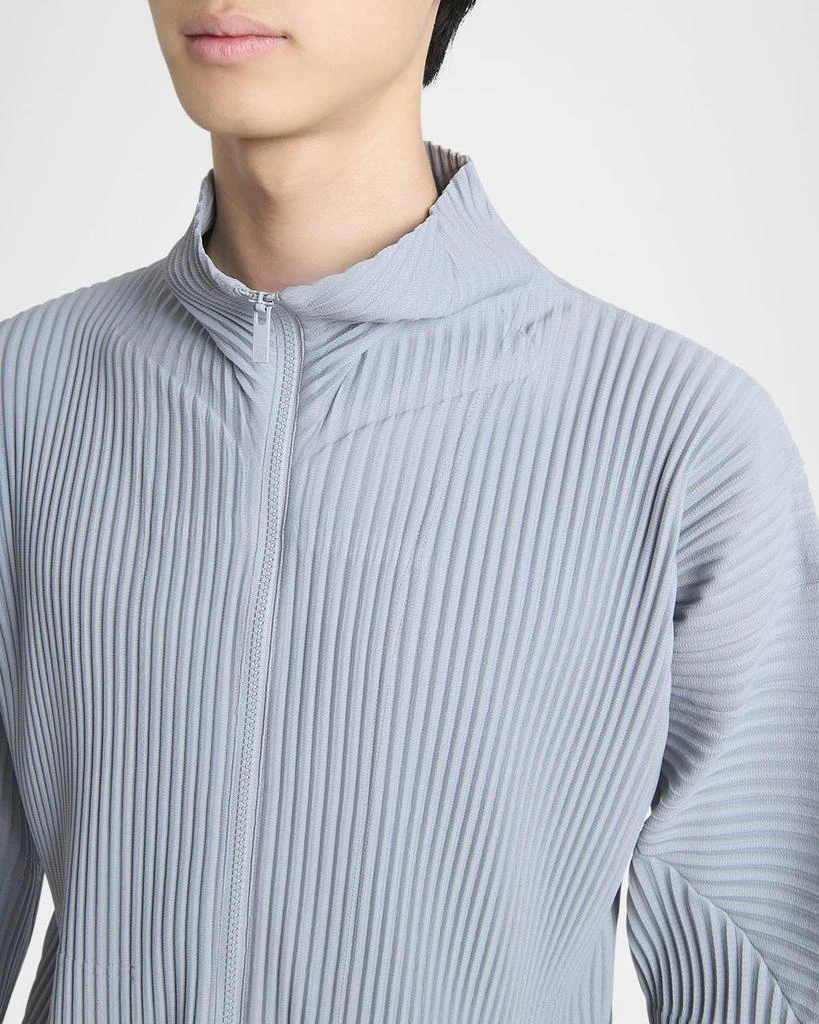 Homme Plisse Issey Miyake Men's Pleated Track Jacket 5