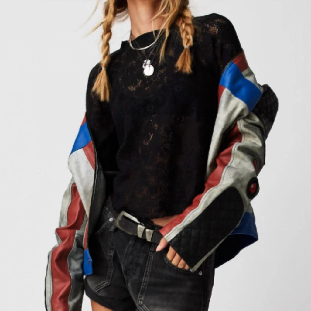 Free People Free People - In The Meadow Lace Top 2