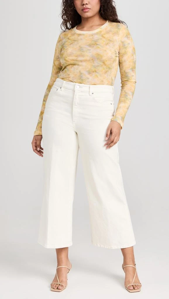 LE JEAN Juliette Wide Leg Ankle Jeans 7