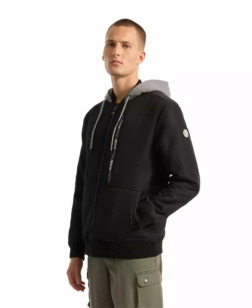 Ecko Unltd Men's Don’t Give Up Sherpa Varsity Jacket 2