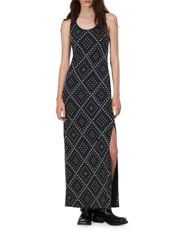 Rag & Bone Priscilla Studded Maxi Dress