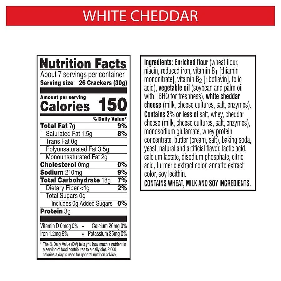Cheez-It Cheese Crackers White Cheddar 2