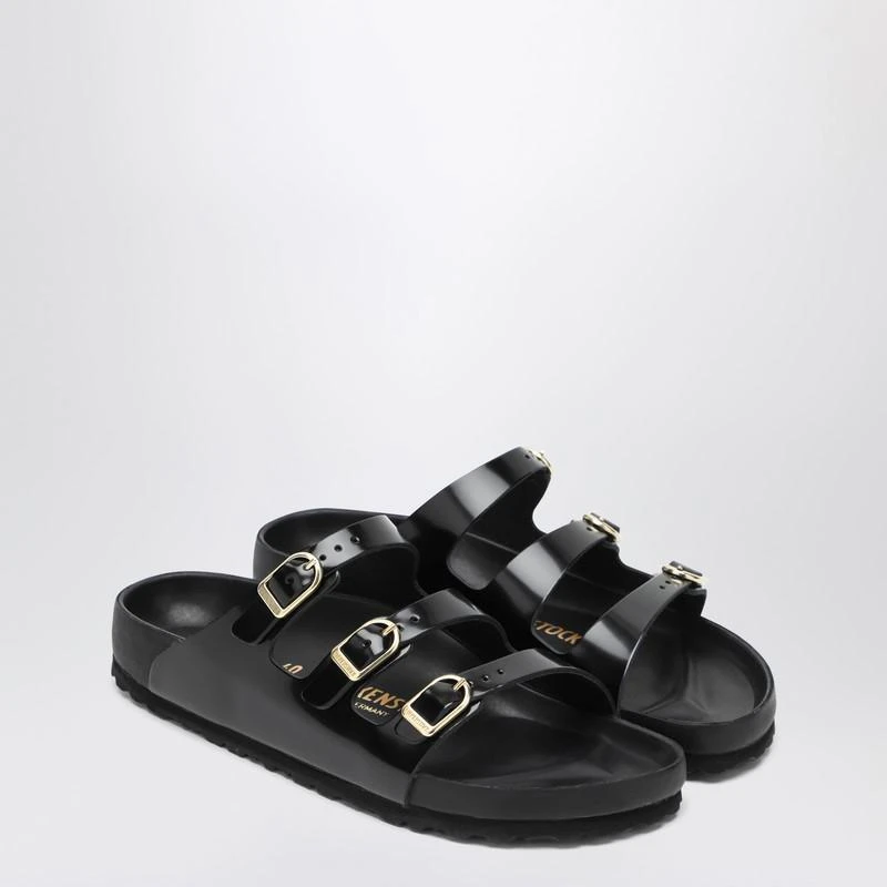 Birkenstock Birkenstock Slide Florida Dbuckle Exquisite Lucida Nera 1