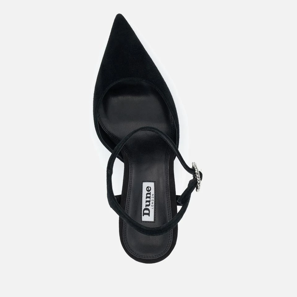 dune-london DUNE LONDON WOMEN'S FAUX SUEDE CHANNEL COURTS 3