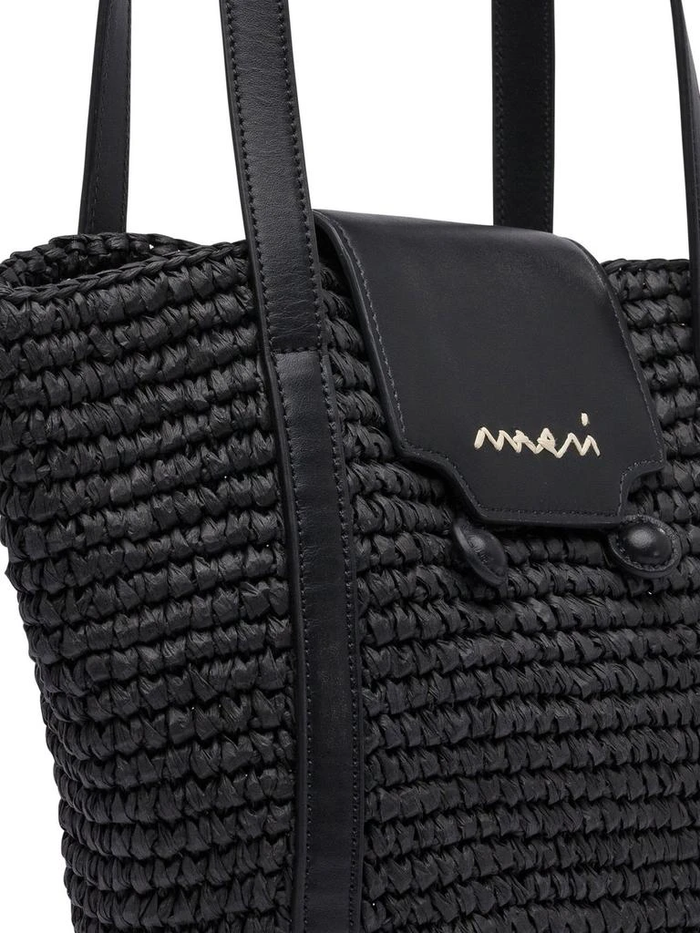 Marni Marni Trunkaroo Interwovened Beach Tote Bag 4