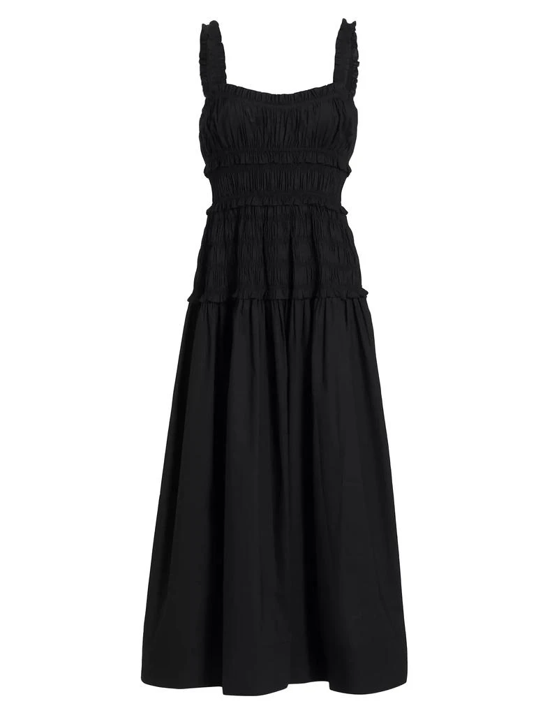 DÔEN Marianne Smocked Midi-Dress 1
