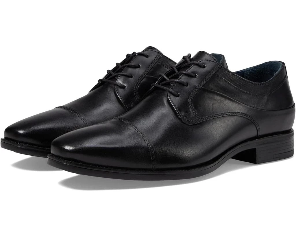 Johnston & Murphy Gibbons Lace , Cap Toe Men Sz 14 M Black 15-8666 Brazil Made‎ Amazon.com | Johnston & Murphy Men main image 3