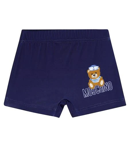 Moschino Baby printed swim trunks 1